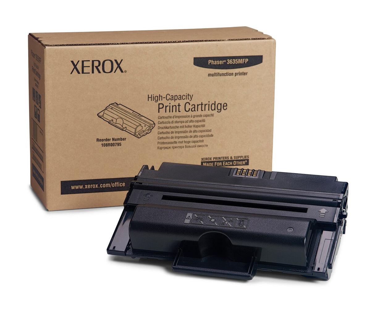 XEROX Cartouche Laser Originale Noire (10 000 pages) - 108R00795