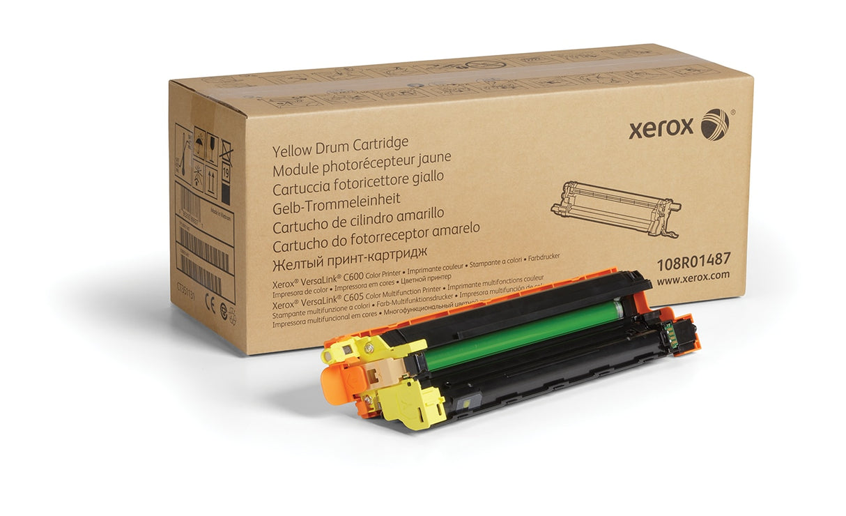 Tambour laser original Xerox Jaune (40 000 p.) - 108R01487