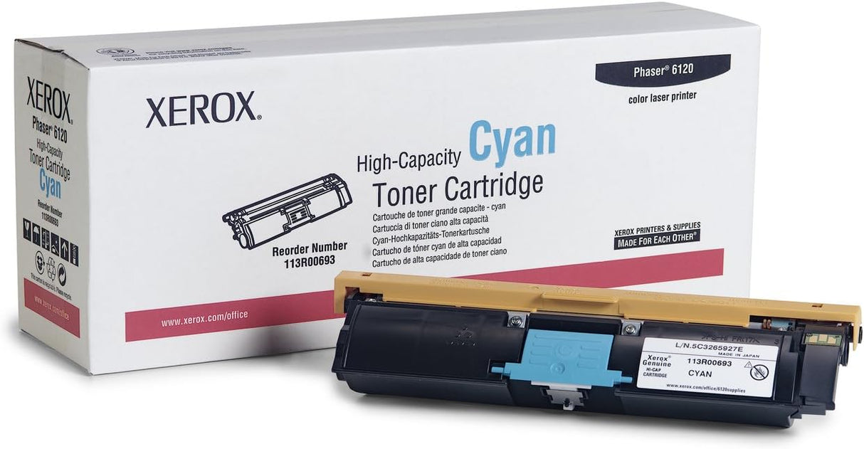 XEROX Cartouche Laser Originale Cyan (4 500 pages) - 113R00693