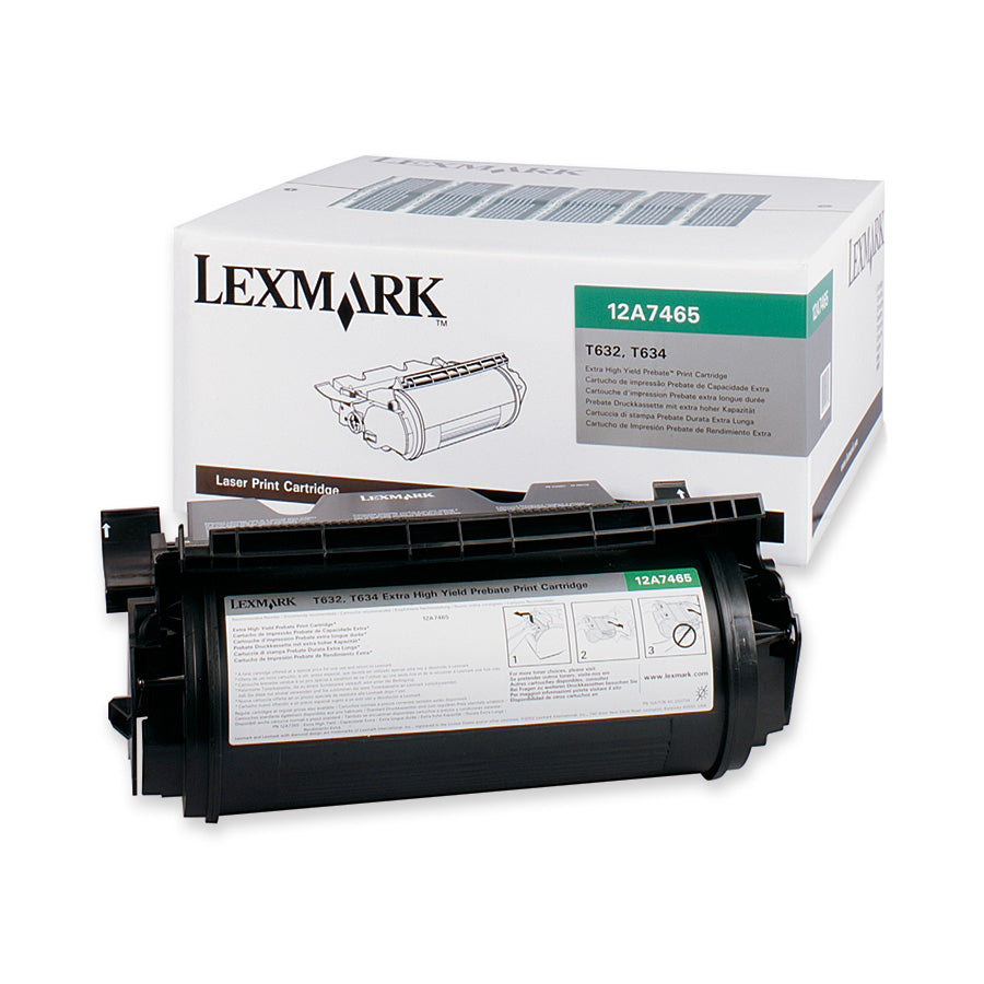 LEXMARK Cartouche Laser Originale Noire (32 000 pages) - 12A7465