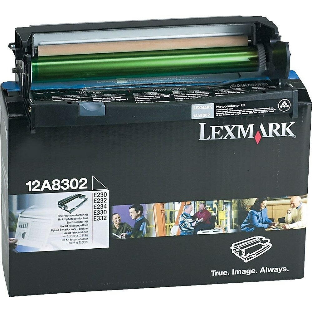 Tambour laser original Lexmark Noir (30 000 p.) - 12A8302