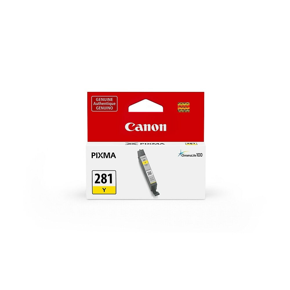 CANON Cartouche Jet d'encre Originale Jaune (259 pages) - 281Y - 2090C001