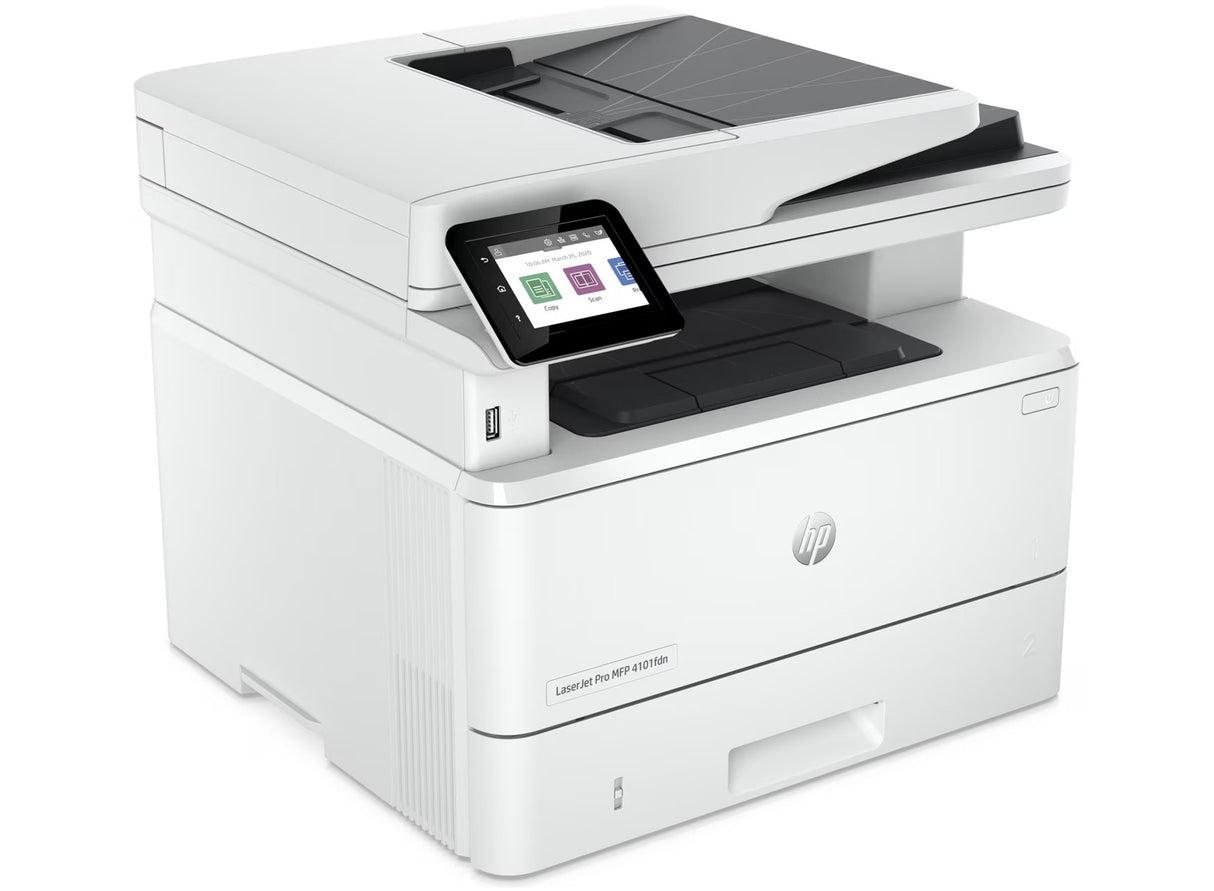 HP HP Laserjet Pro 4101dw Imprimante Multifonction Laser Monochrome Sans-fil Télécopie Impression et numérisation recto-verso - 2Z620F#BGJ