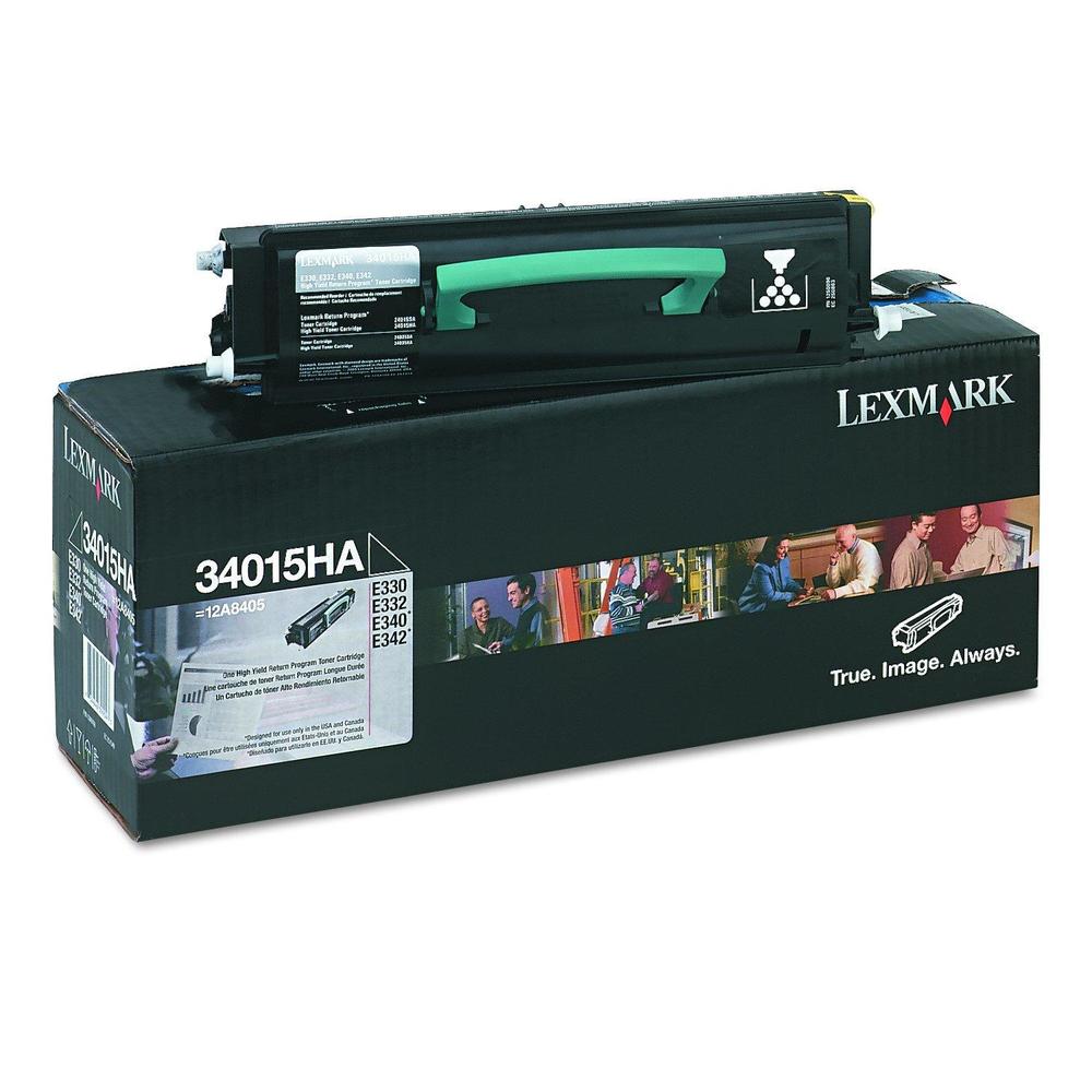 LEXMARK Cartouche Laser Originale Noire (6 000 pages) - 34015HA