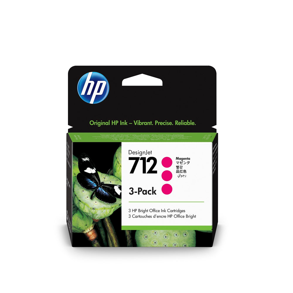 HP Cartouche Jet d'encre Originale Magenta 87 ml - 712 - 3ED78A