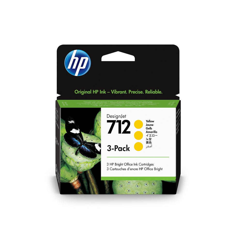 HP Cartouche Jet d'encre Originale Jaune 87 ml - 712 - 3ED79A