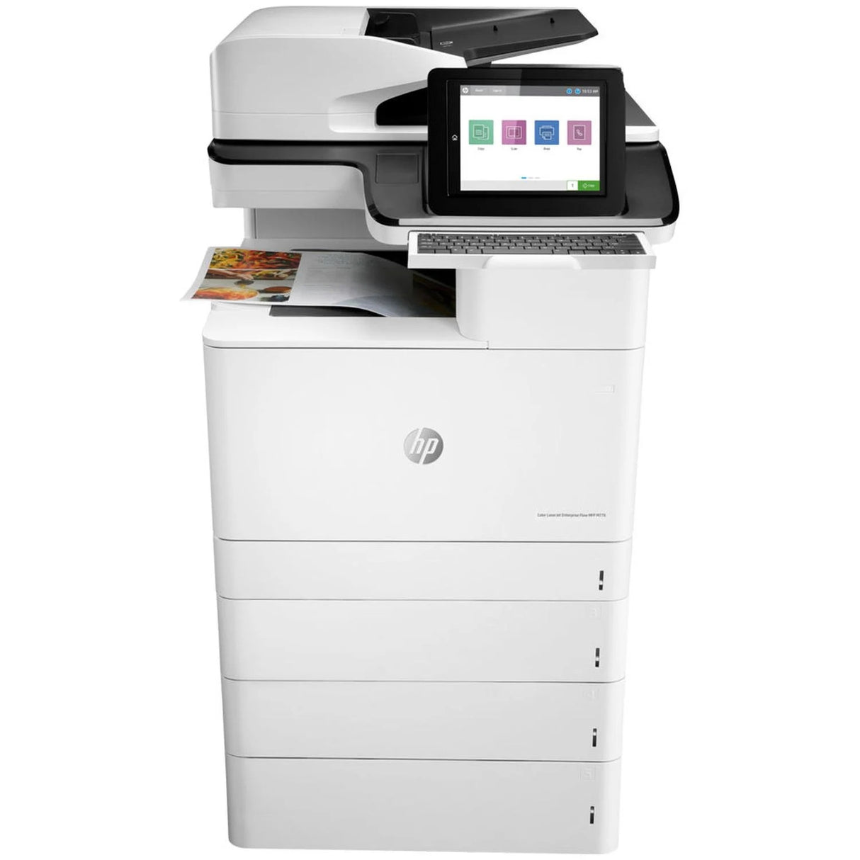 HP LaserJet Enterprise Flow MFP M776z Imprimante Multifonction Laser Couleur Sans-fil Télécopie Impression et numérisation recto-verso - 3WT91A#BGJ