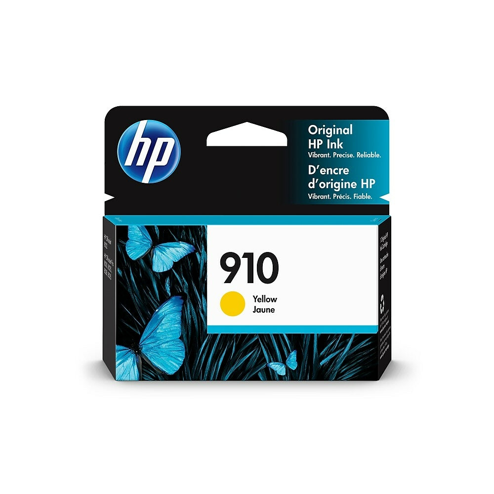 HP Cartouche Jet d'encre Originale Jaune (315 pages) - 910 - 3YL60AN