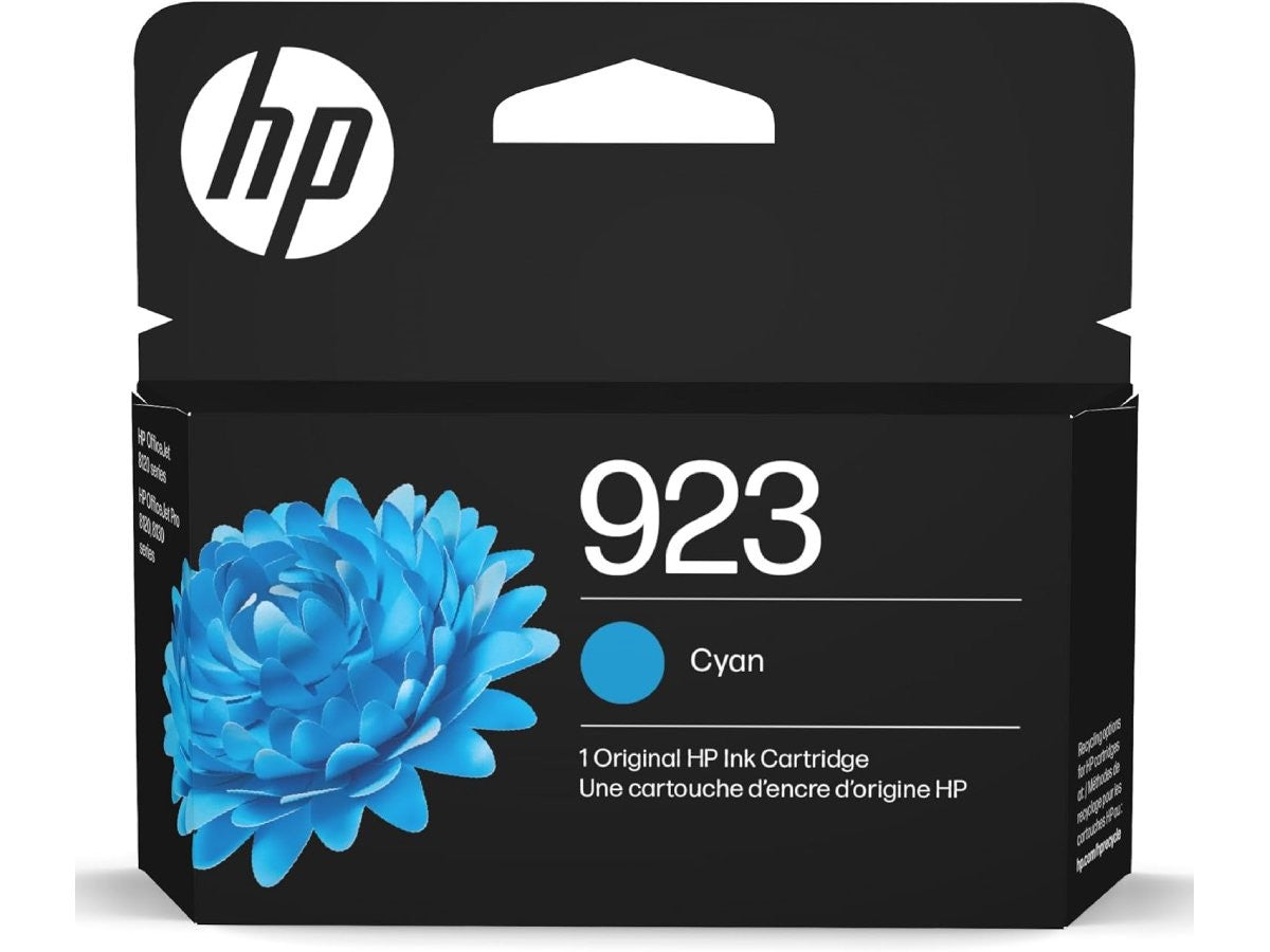 HP Cartouche Jet d'encre Originale Cyan (400 pages) - 923 - 4K0T0LN