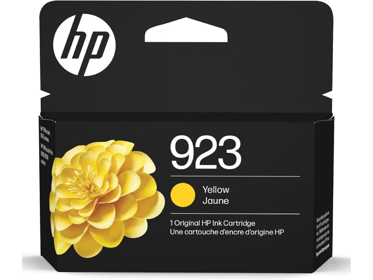 HP Cartouche Jet d'encre Originale Jaune (400 pages) - 923 - 4K0T2LN