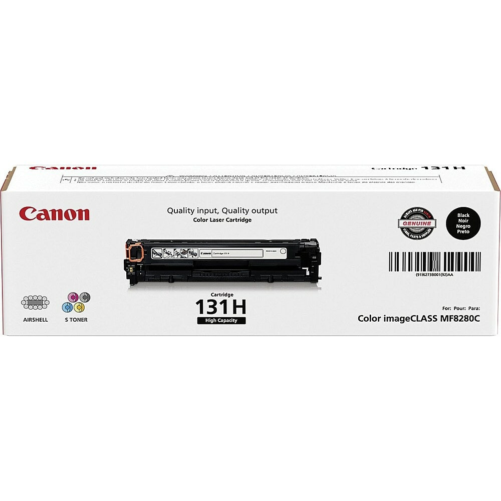 CANON Cartouche Laser Originale Noire (2 400 pages) - 131HBK - 6273B001