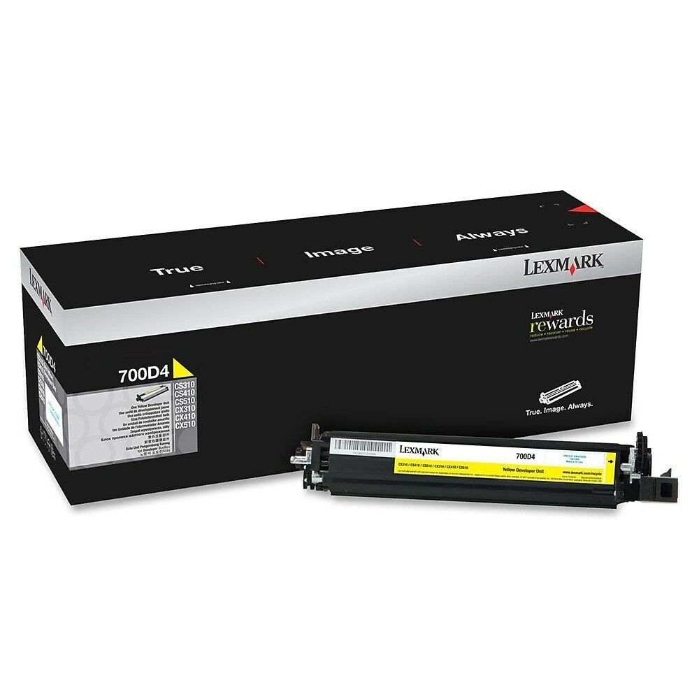 Développeur laser original Lexmark Jaune (40 000 p.) - 70C0D40