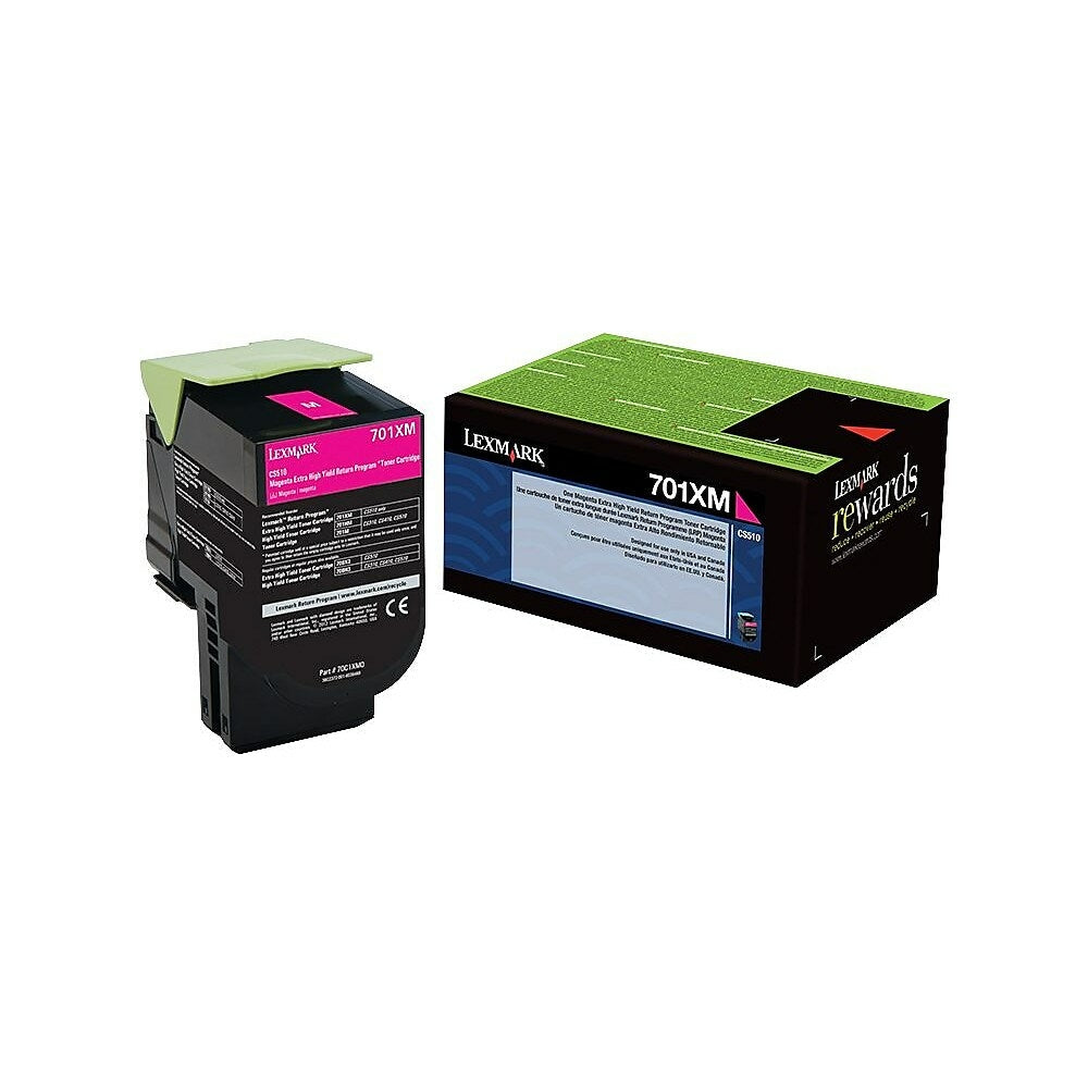 LEXMARK Cartouche Laser Originale Magenta (4 000 pages) - 701XM - 70C1XM0