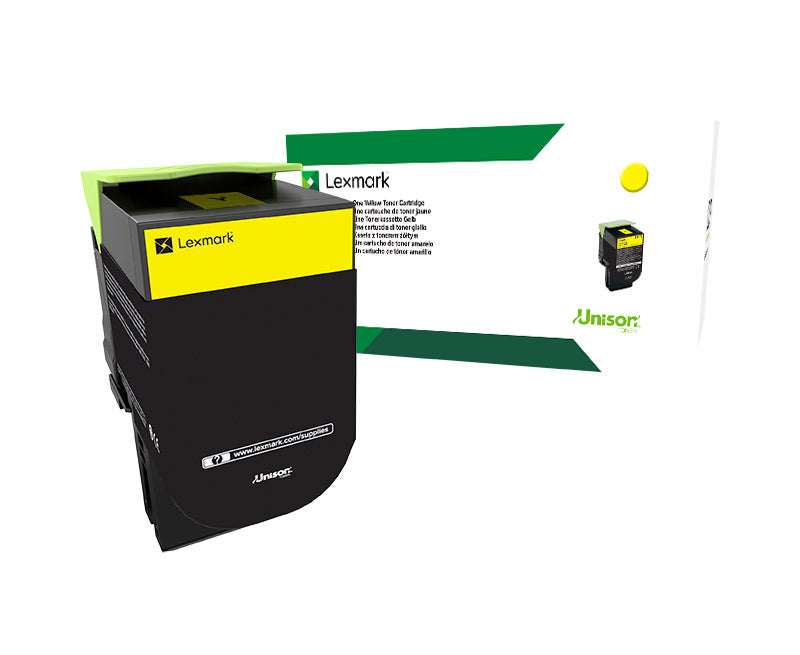 LEXMARK Cartouche Laser Originale Jaune (3 500 pages) - 71B1HY0