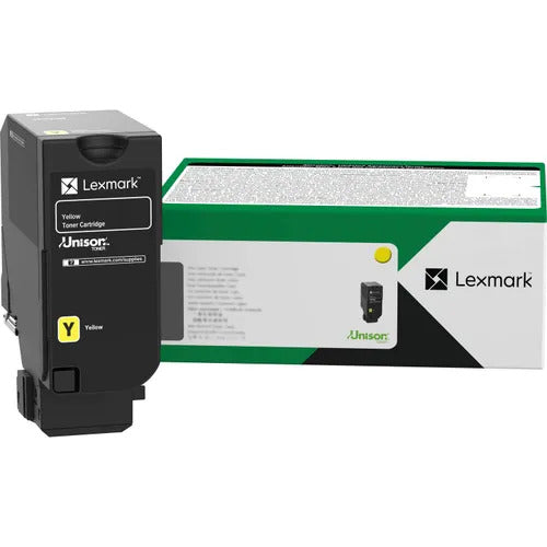 LEXMARK Cartouche Laser Originale Jaune (12 500 pages) - 71C1XY0