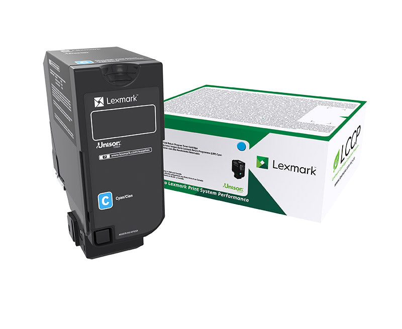 LEXMARK Cartouche Laser Originale Cyan (3 000 pages) - 74C10C0
