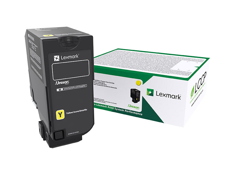 LEXMARK Cartouche Laser Originale Jaune (3 000 pages) - 74C10Y0