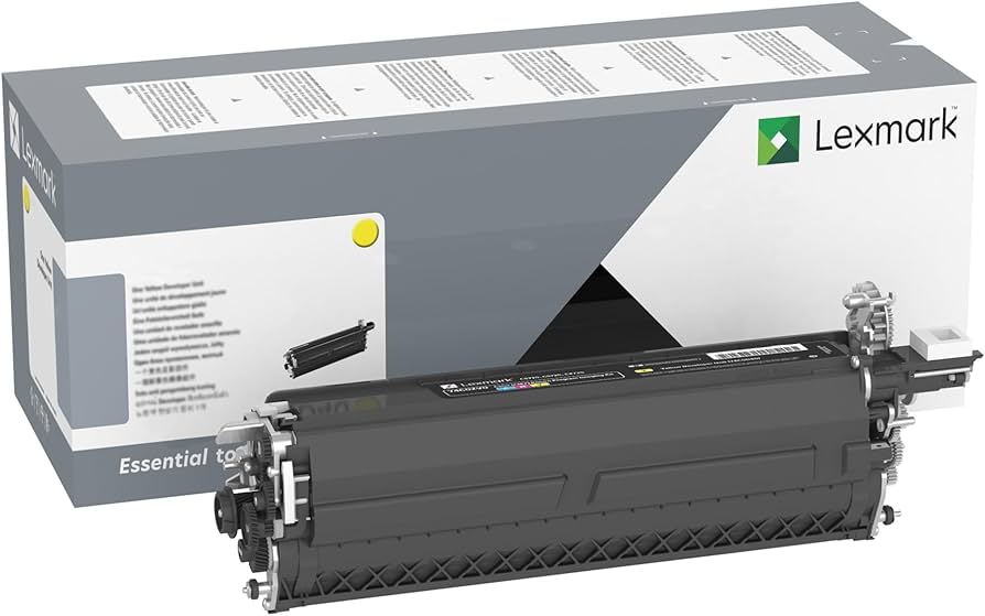 Développeur laser original Lexmark Jaune (125 000 p.) - 78C0D40