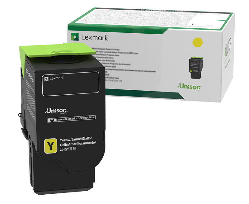 LEXMARK Cartouche Laser Originale Jaune (1 400 pages) - 78C10Y0