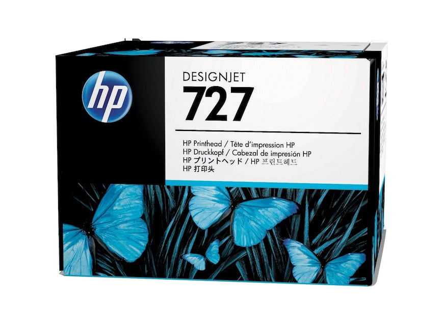 HP Tête d'impression Jet d'encre Originale Noire/couleur - 727 - B3P06A