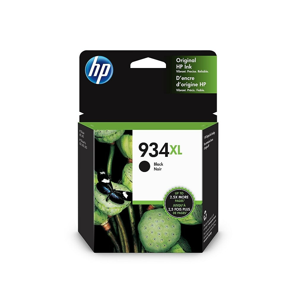 HP Cartouche Jet d'encre Originale Noire (1 000 pages) - 934XL - C2P23AN