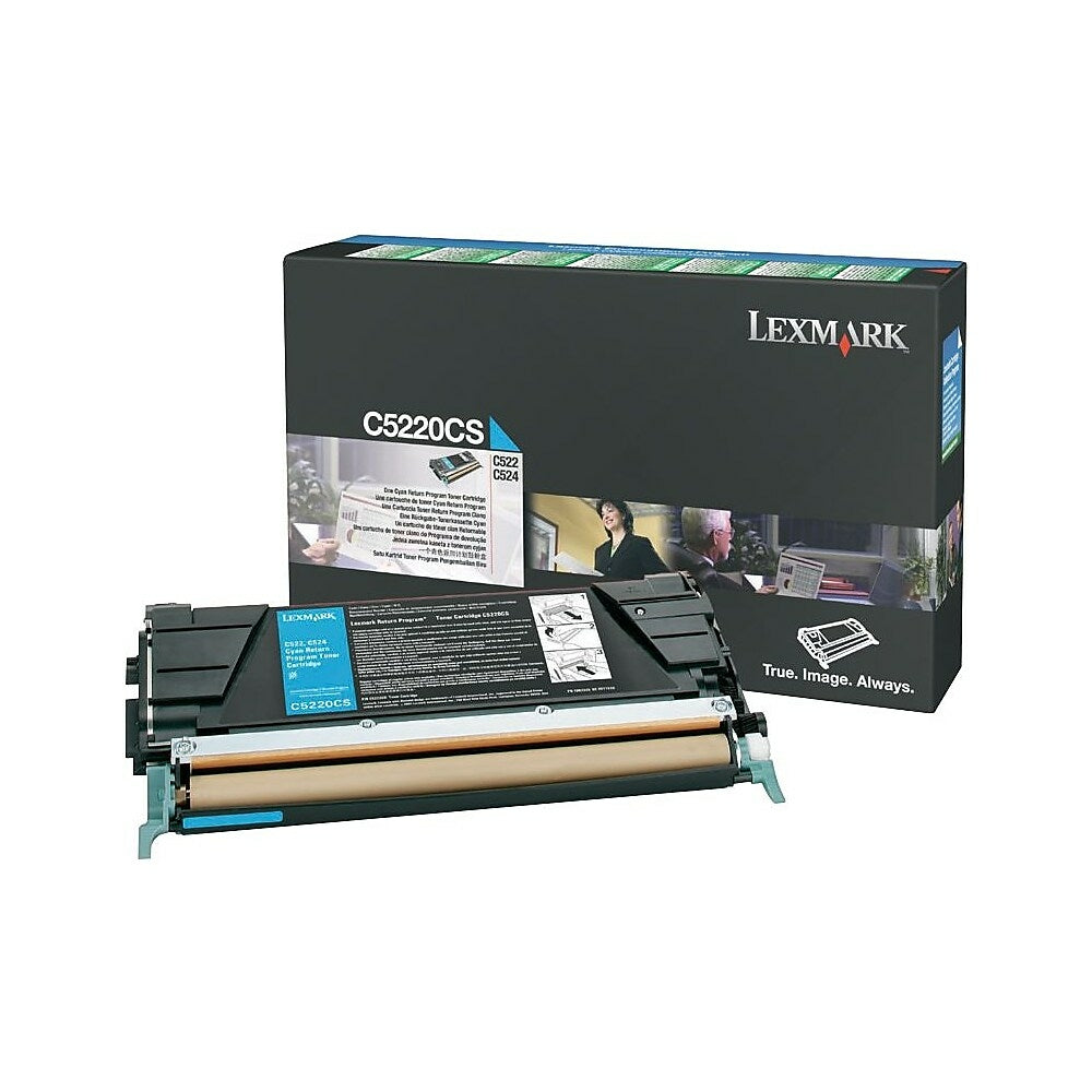 LEXMARK Cartouche Laser Originale Cyan (3 000 pages) - C5220CS