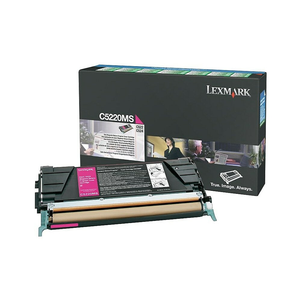 LEXMARK Cartouche Laser Originale Magenta (3 000 pages) - C5220MS