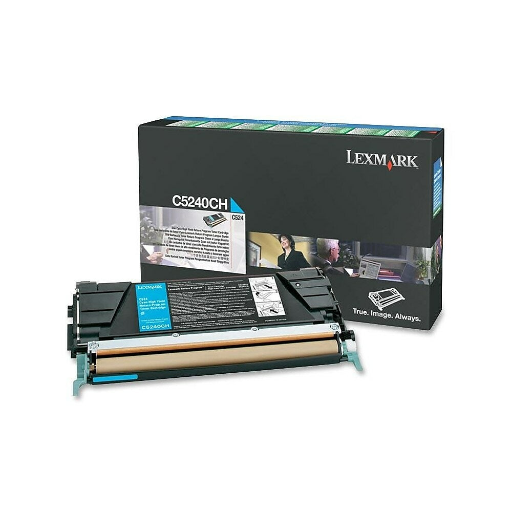 LEXMARK Cartouche Laser Originale Cyan (5 000 pages) - C5240CH