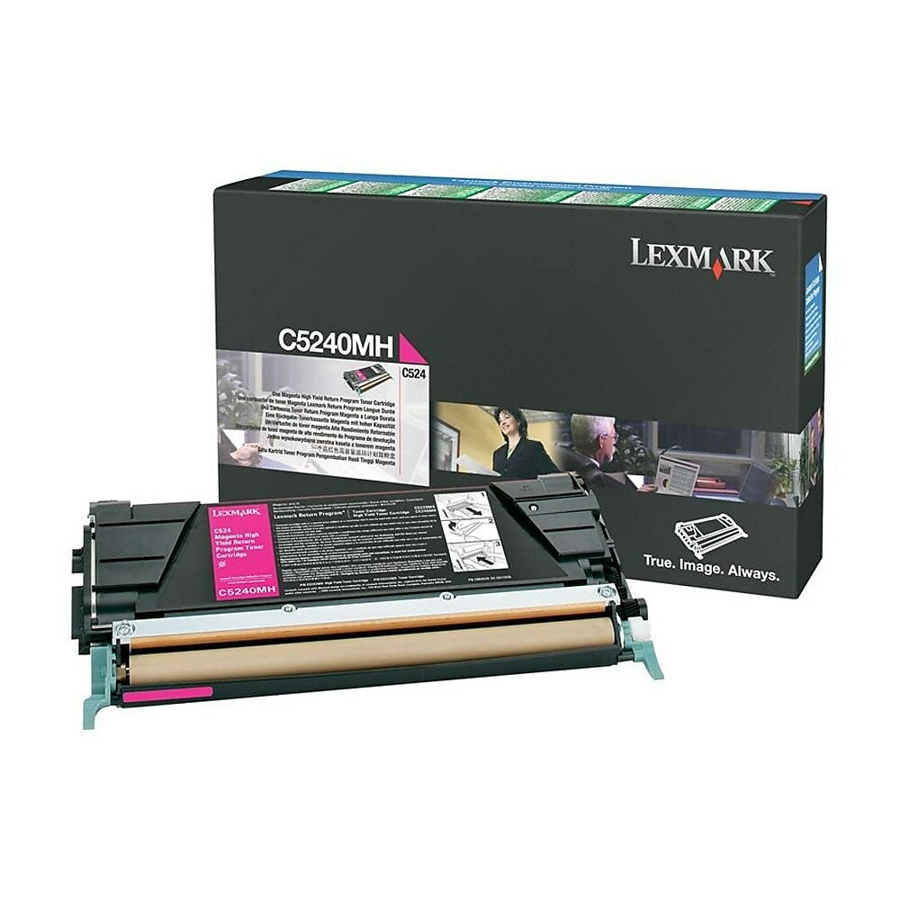 LEXMARK Cartouche Laser Originale Magenta (5 000 pages) - C5240MH