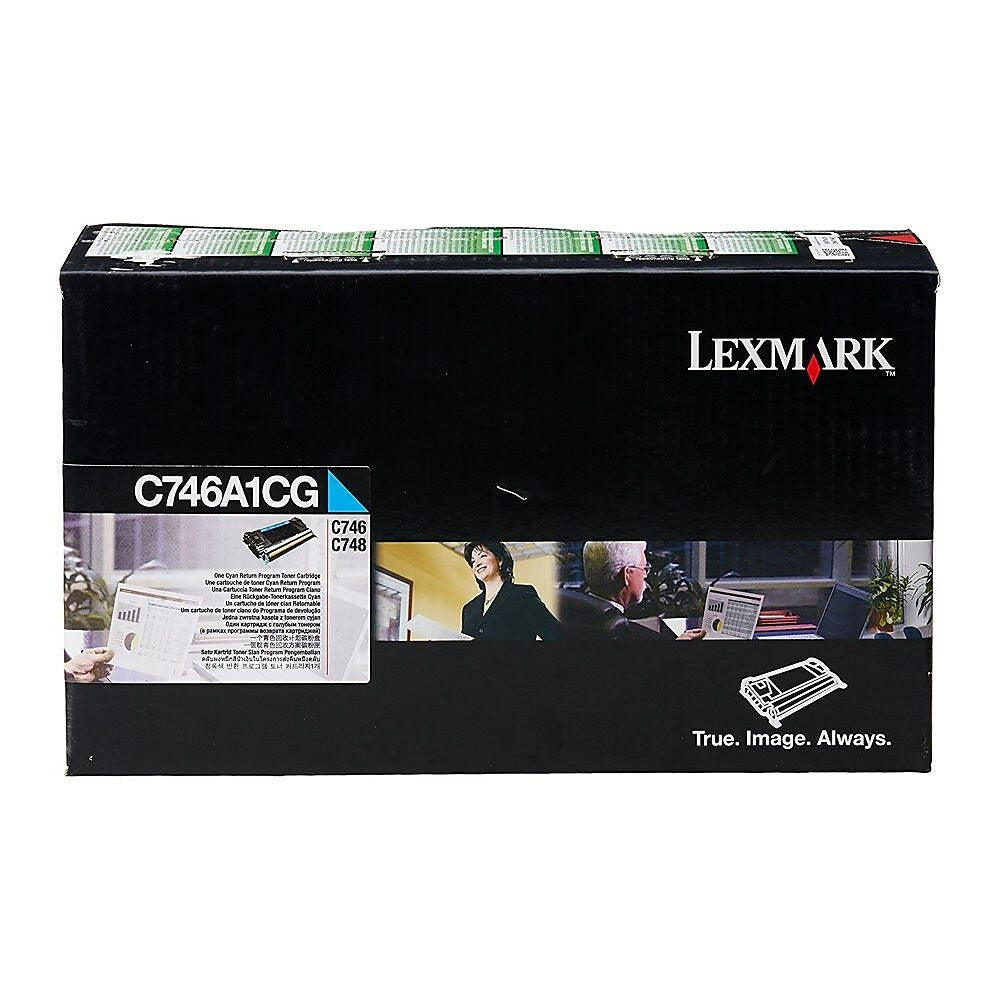 LEXMARK Cartouche Laser Originale Cyan (7 000 pages) - C746A1CG