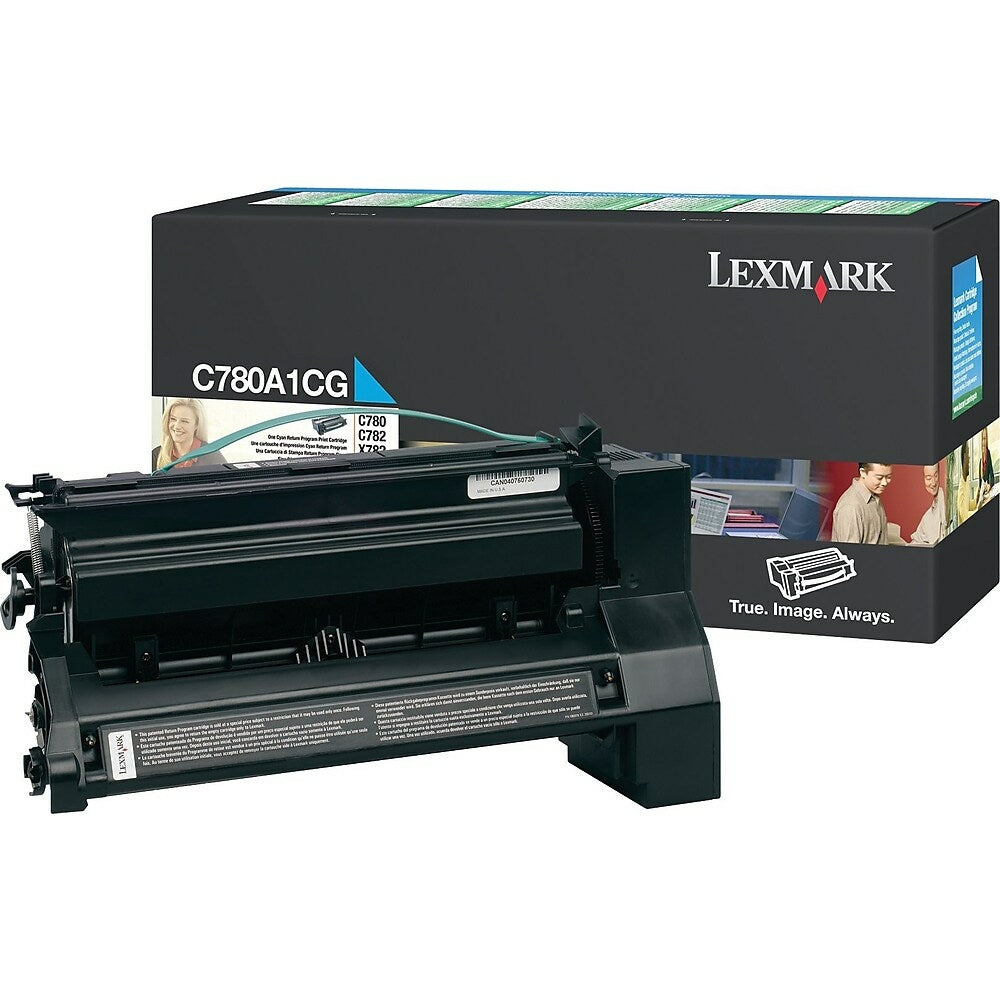 LEXMARK Cartouche Laser Originale Cyan (6 000 pages) - C780A1CG