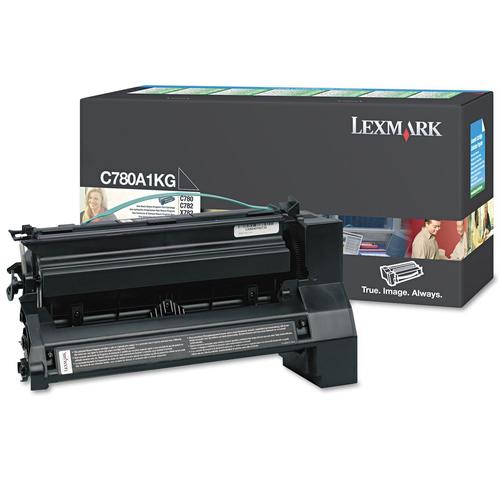 LEXMARK Cartouche Laser Originale Noire (6 000 pages) - C780A1KG