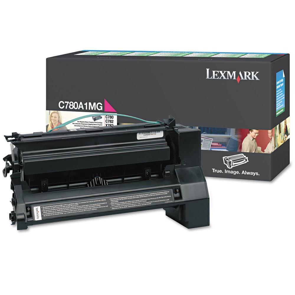 LEXMARK Cartouche Laser Originale Magenta (6 000 pages) - C780A1MG