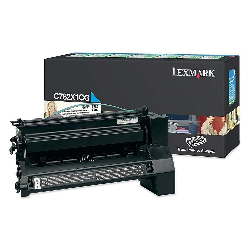 LEXMARK Cartouche Laser Originale Cyan (15 000 pages) - C782X1CG