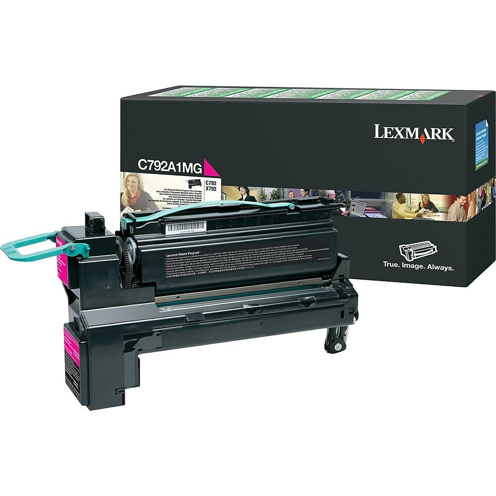 LEXMARK Cartouche Laser Originale Magenta (6 000 pages) - C792A1MG
