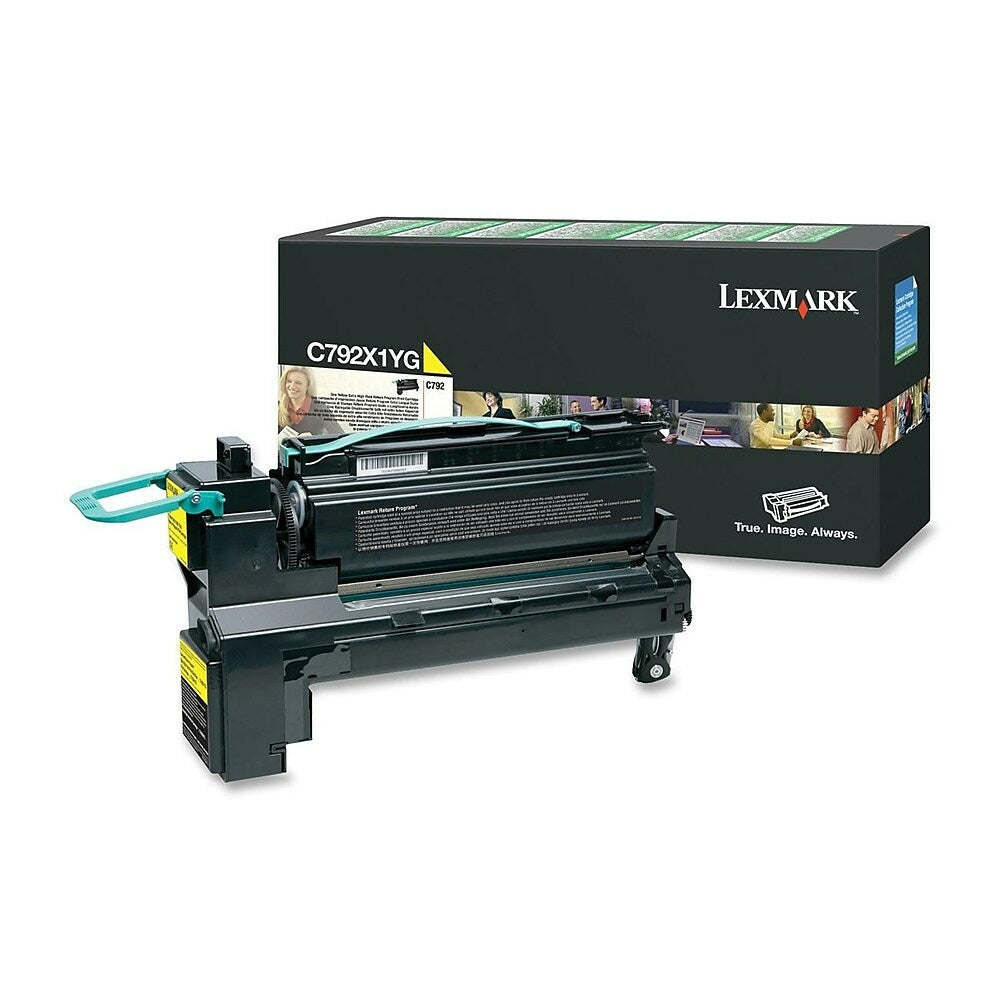 LEXMARK Cartouche Laser Originale Jaune (20 000 pages) - C792X1YG