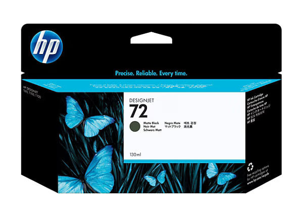 HP Cartouche Jet d'encre Originale Noire 130 ml - 72 - C9403A
