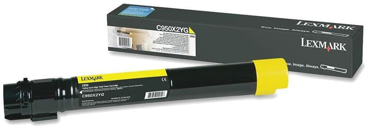 LEXMARK Cartouche Laser Originale Jaune (22 000 pages) - C950X2YG