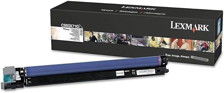 Tambour laser original Lexmark Noir (115 000 p.) - C950X71G