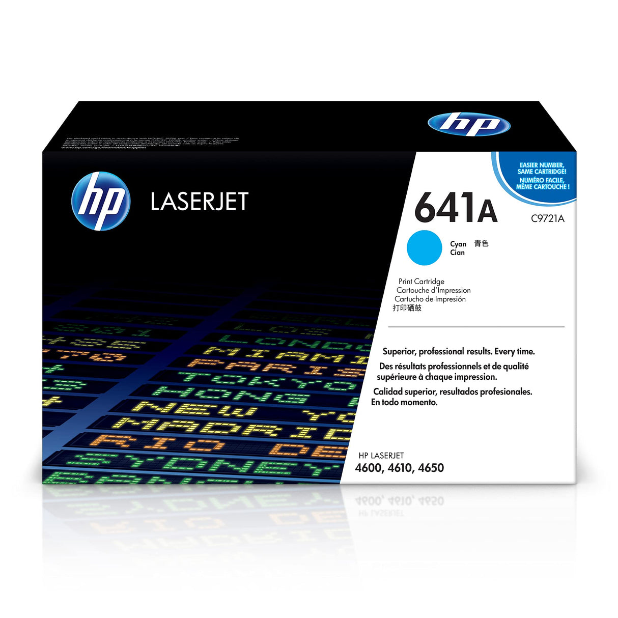 HP Cartouche Laser Originale Cyan (8 000 pages) - 641A - C9721A