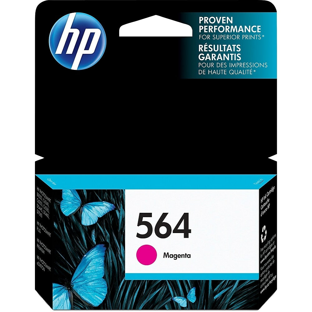 HP Cartouche Jet d'encre Originale Magenta (300 pages) - 564 - CB319WN