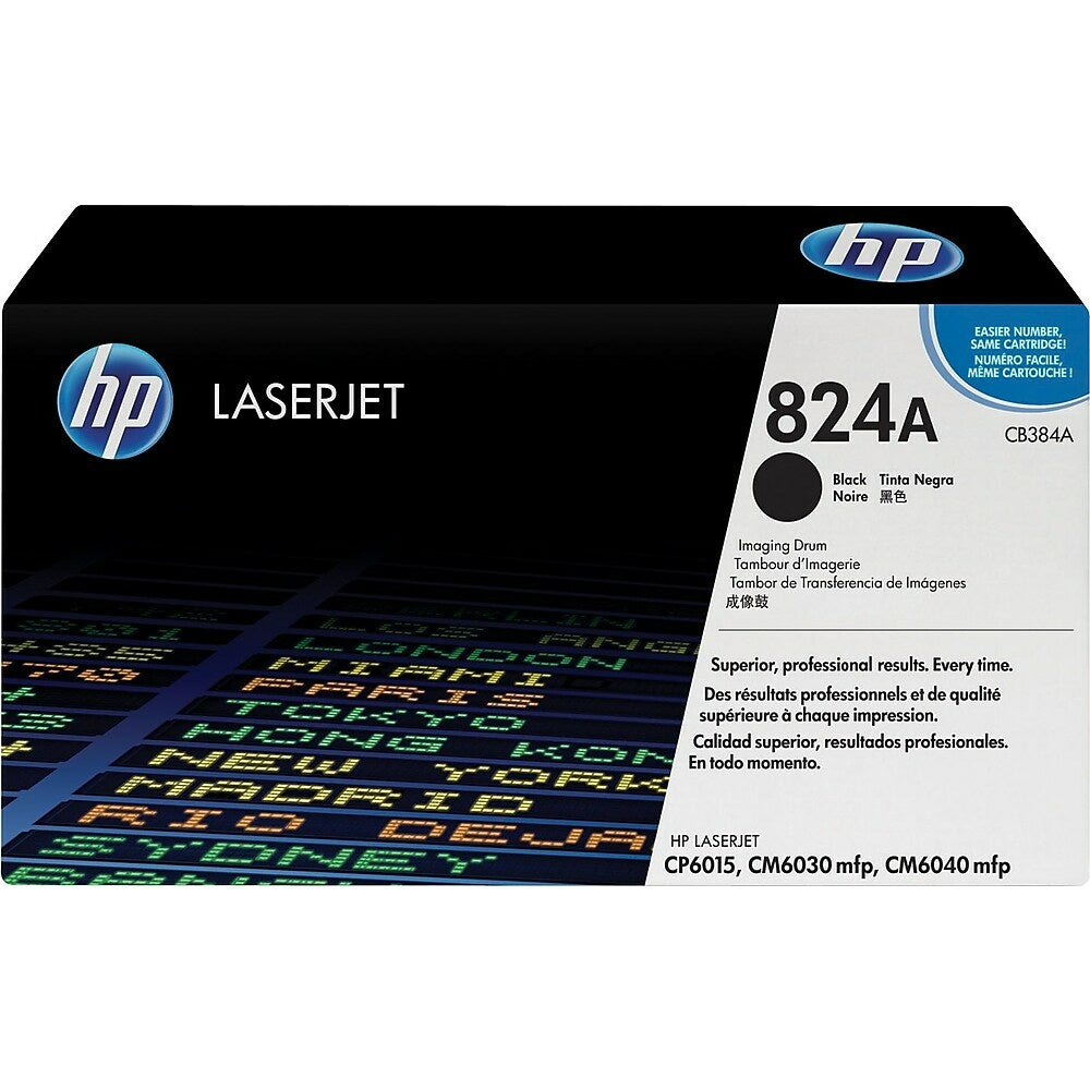 Tambour laser original HP Noir (35 000 p.) - CB384A - (824A)
