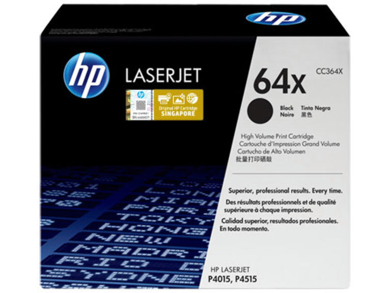 HP Cartouche Laser Originale Noire (24 000 pages)  - 64X - CC364X