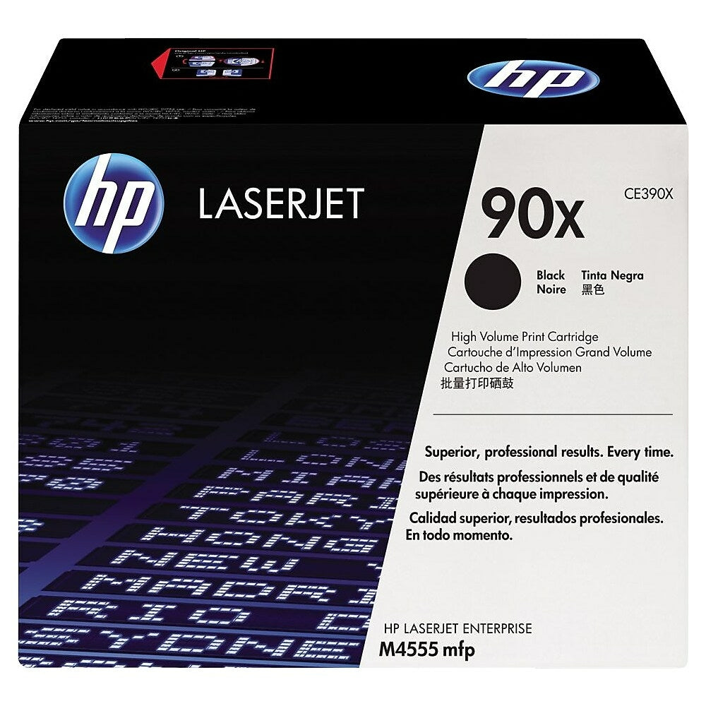 HP Cartouche Laser Originale Noire (24 000 pages) - 90X - CE390X