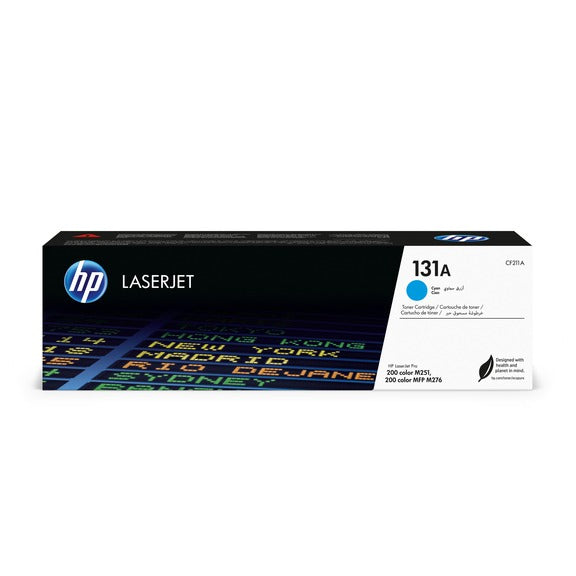 HP Cartouche Laser Originale Cyan (1 800 pages) - 131A - CF211A