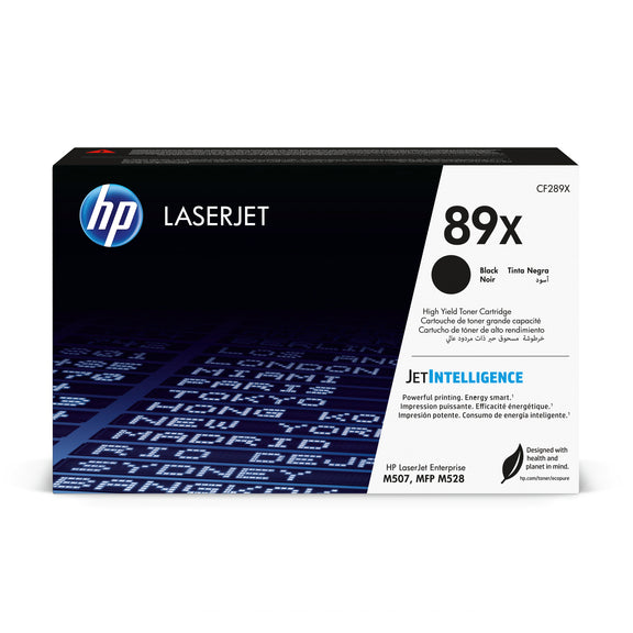 HP Cartouche Laser Originale Noire (10 000 pages) - 89X - CF289X