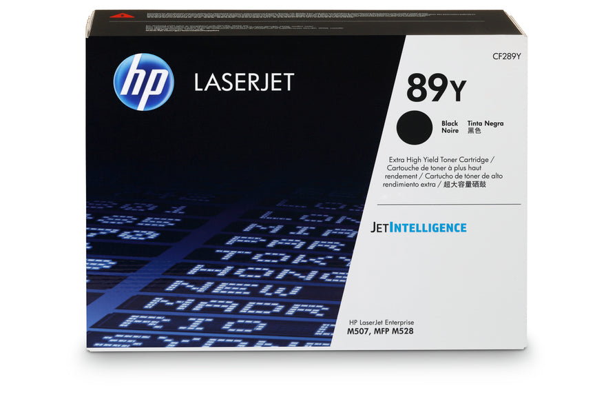 HP Cartouche Laser Originale Noire (20 000 pages) - 89Y - CF289Y