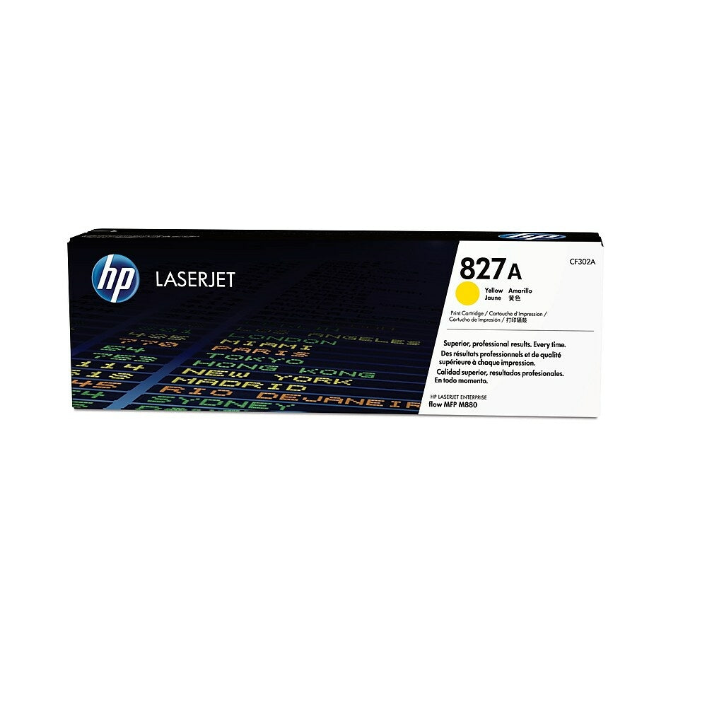 HP Cartouche Laser Originale Jaune (32 000 pages) - 827A - CF302A