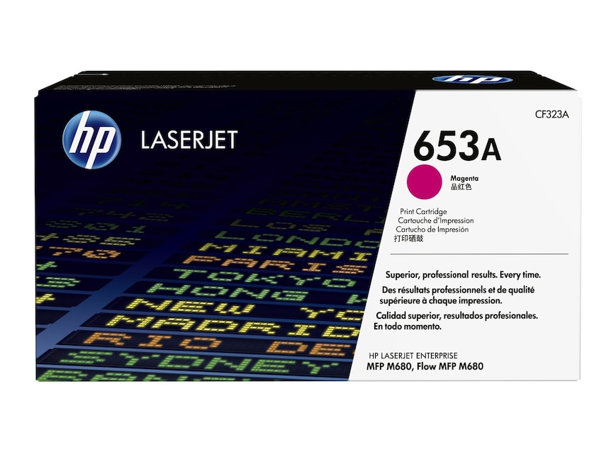 HP Cartouche Laser Originale Magenta (16 500 pages) - 653A - CF323A
