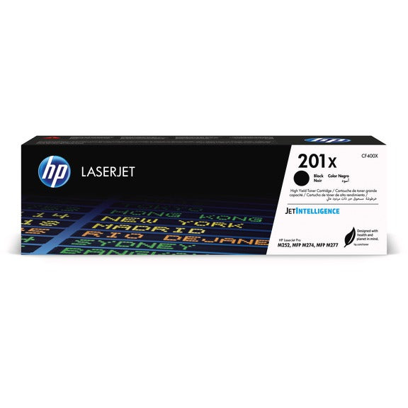 HP Cartouche Laser Originale Noire (2 800 pages) - 201X - CF400X